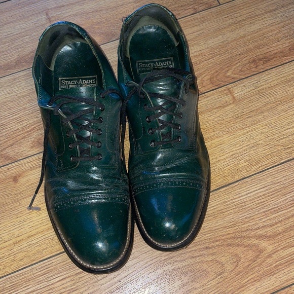 Stacy adams money green use but in great condition - Picture 1 of 3